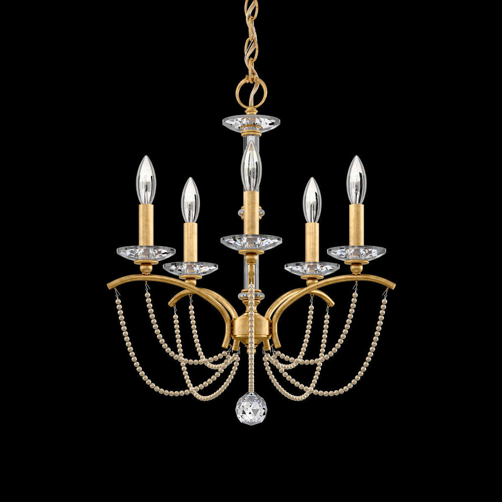 Primrose Crystal Candlestick Chandelier 18"