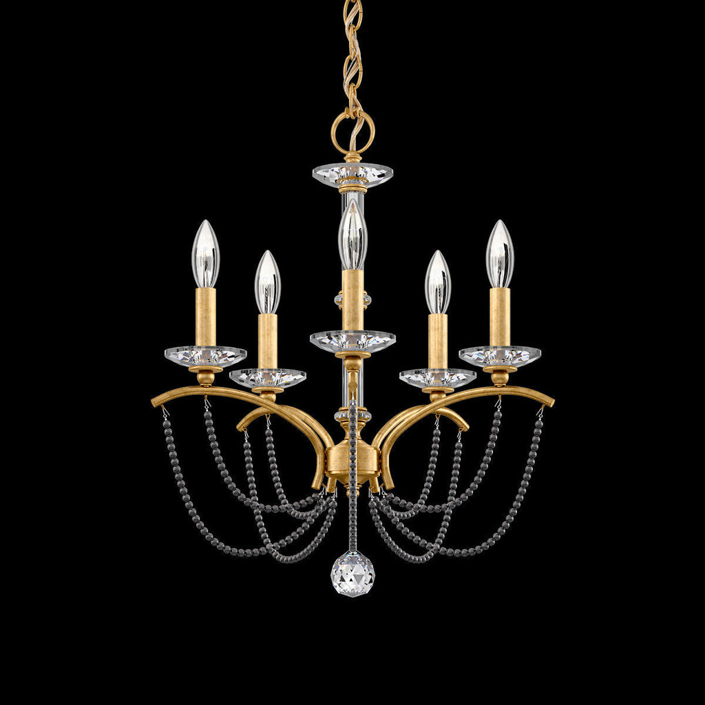 Primrose Crystal Candlestick Chandelier 18"