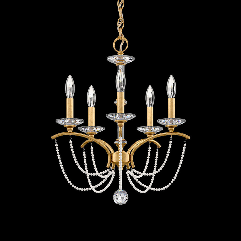Primrose Crystal Candlestick Chandelier 18"
