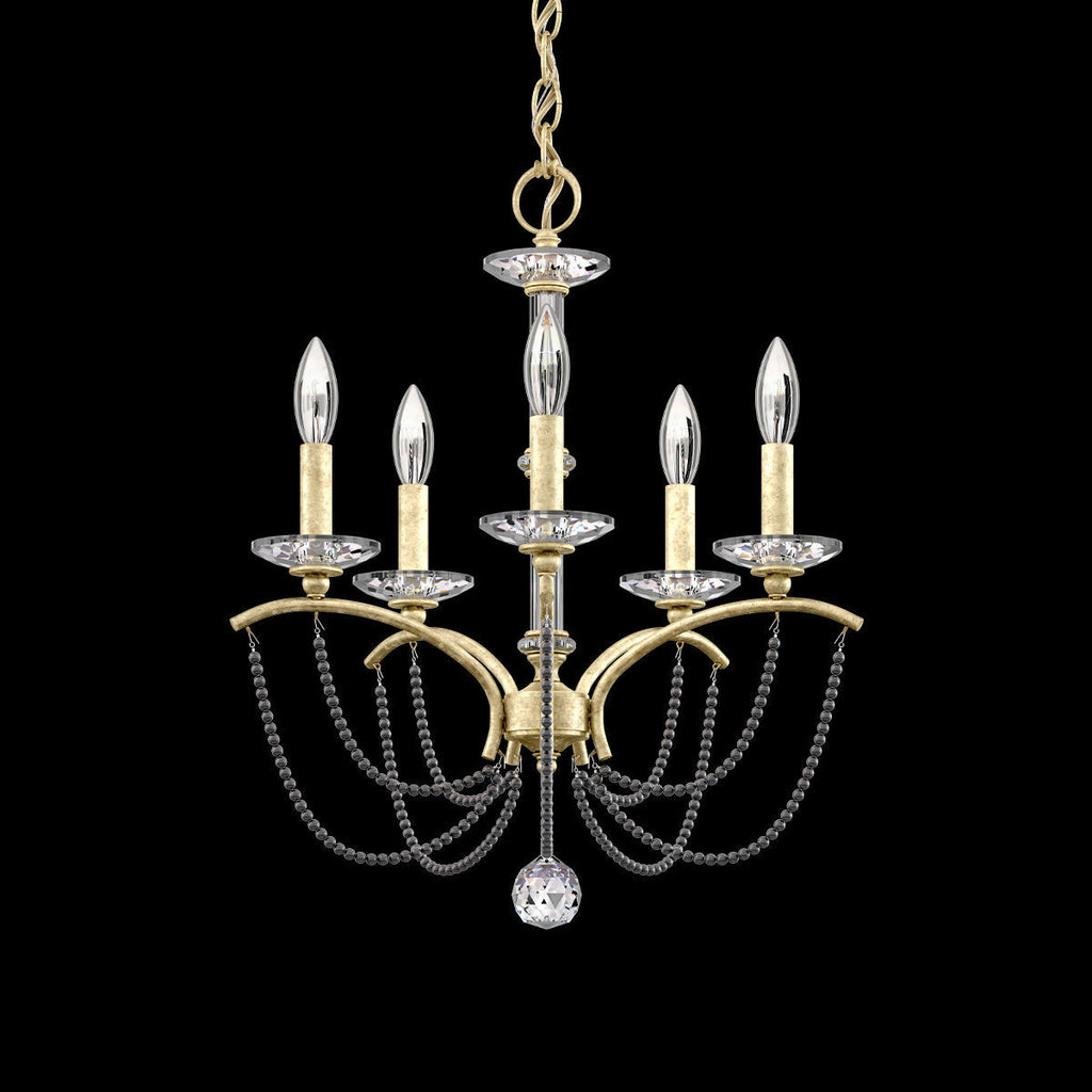 Primrose Crystal Candlestick Chandelier 18"