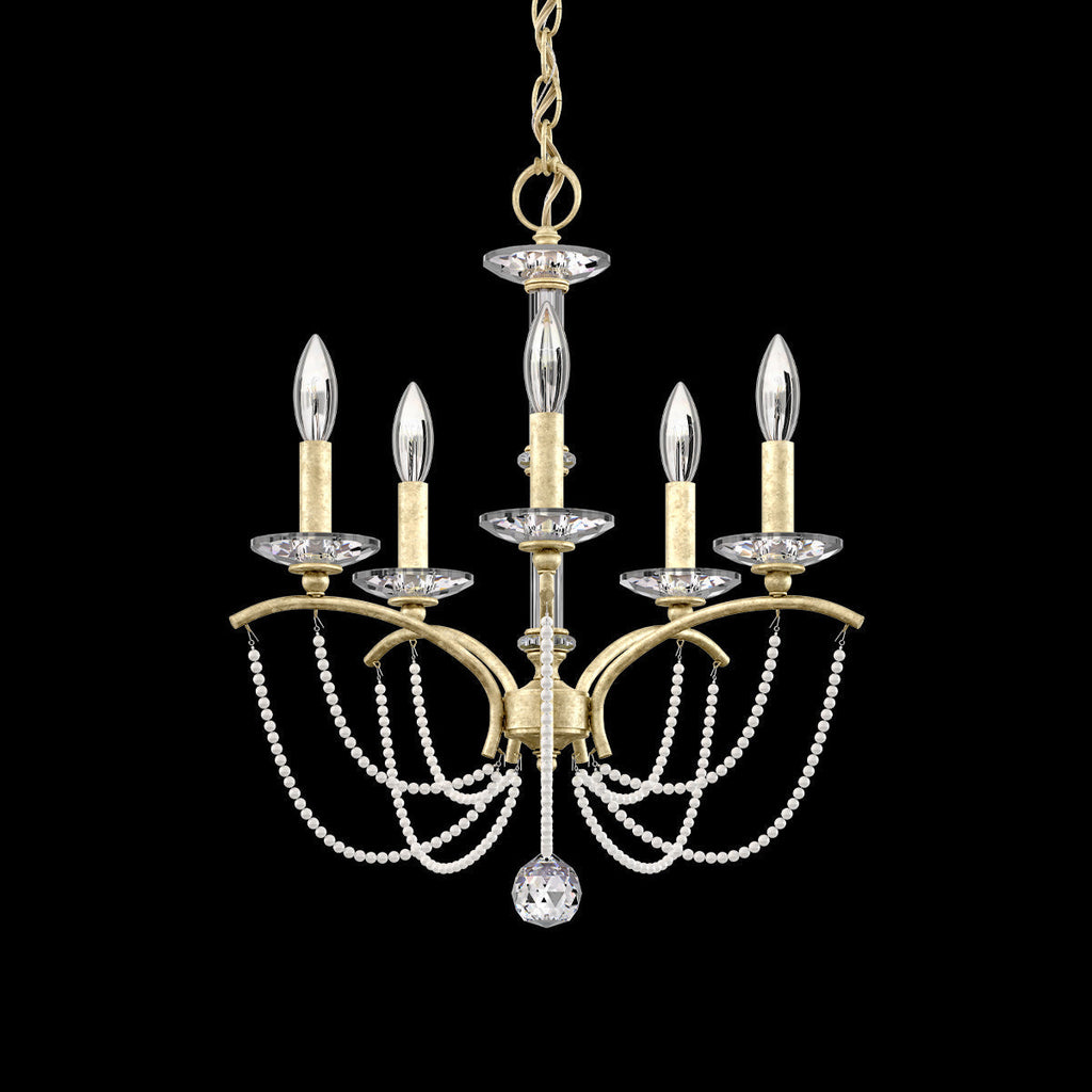 Primrose Crystal Candlestick Chandelier 18"