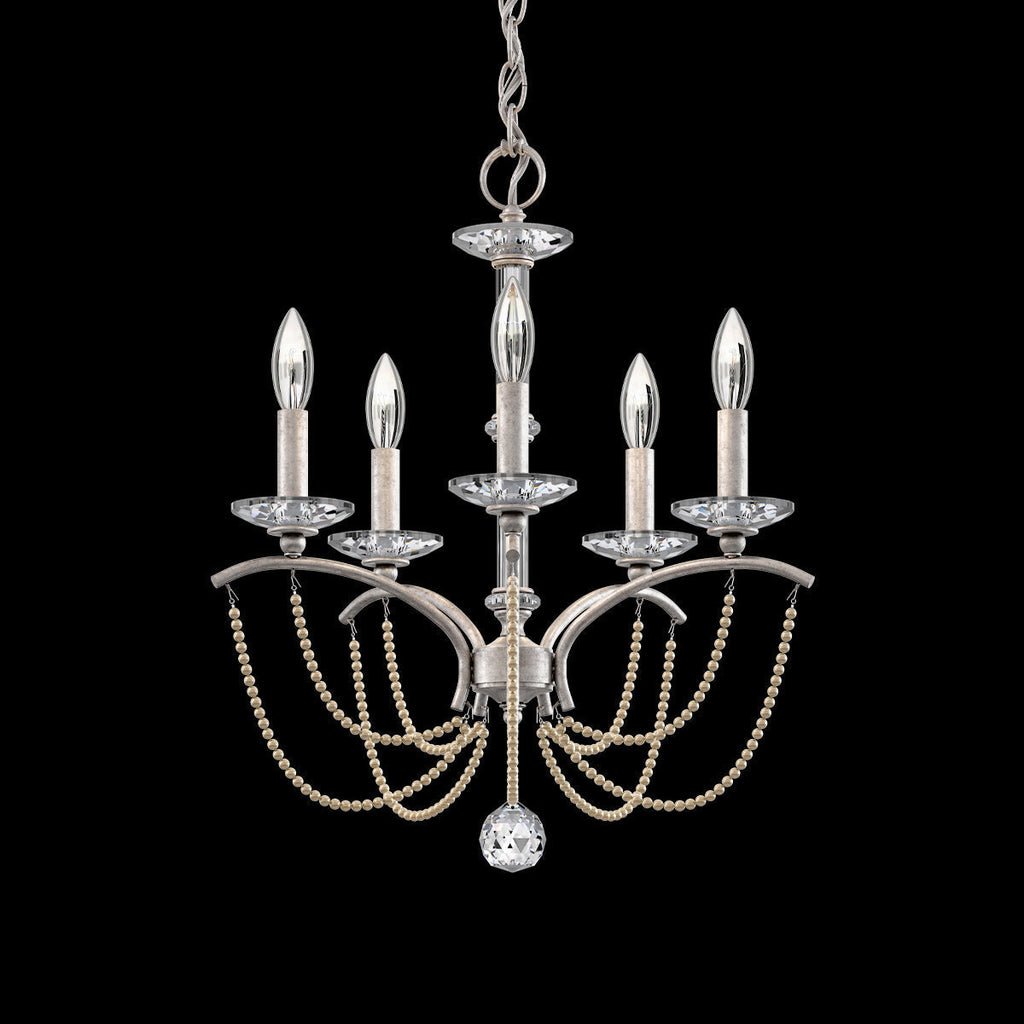 Primrose Crystal Candlestick Chandelier 18"