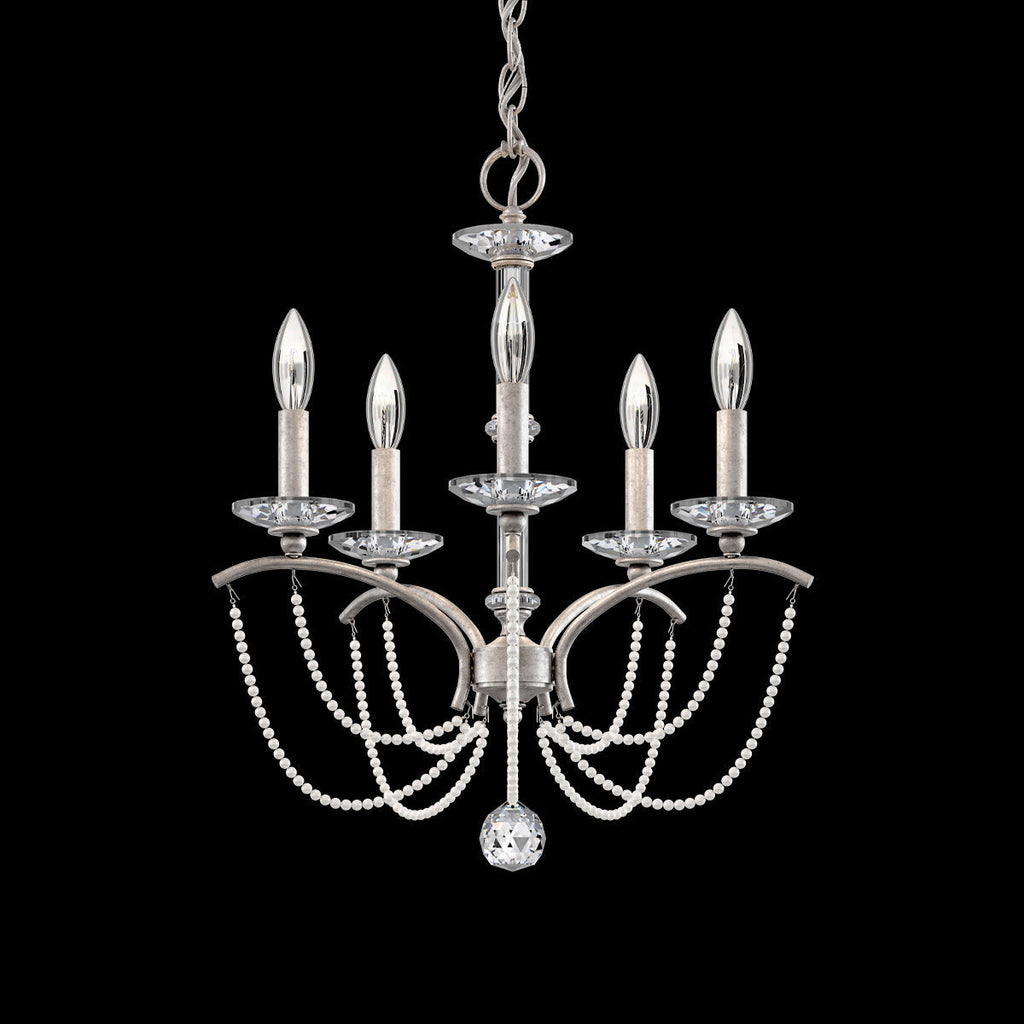 Primrose Crystal Candlestick Chandelier 18"