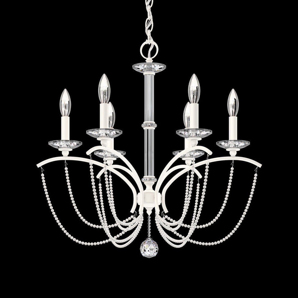 Primrose Crystal Candlestick Chandelier 23"