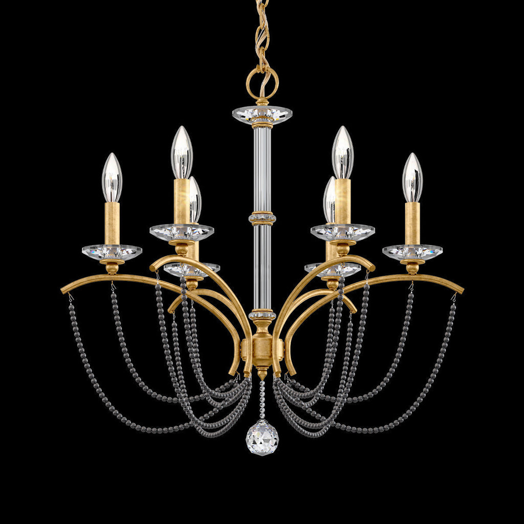 Primrose Crystal Candlestick Chandelier 23"