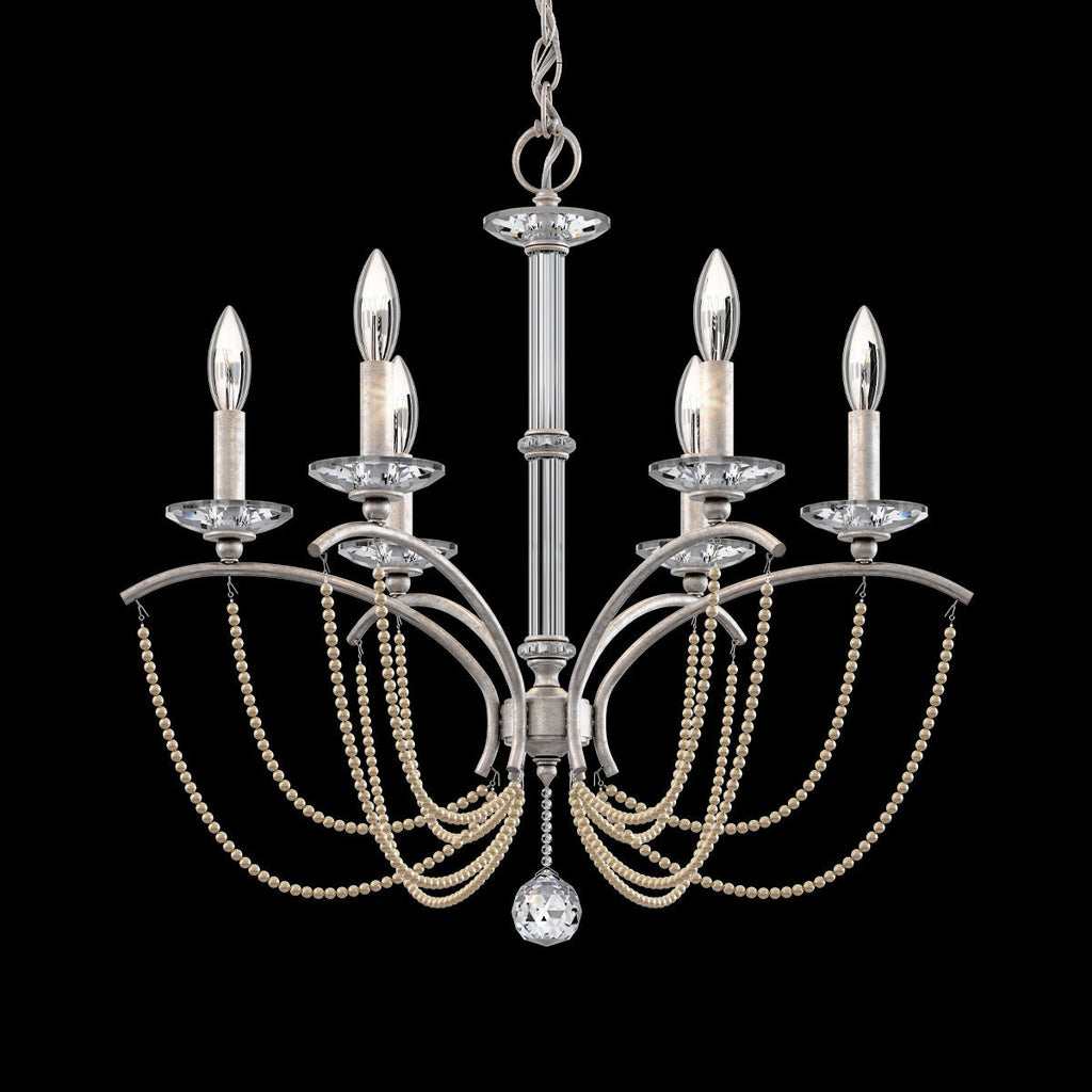 Primrose Crystal Candlestick Chandelier 23"