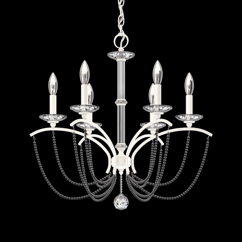 Primrose Crystal Candlestick Chandelier 23"