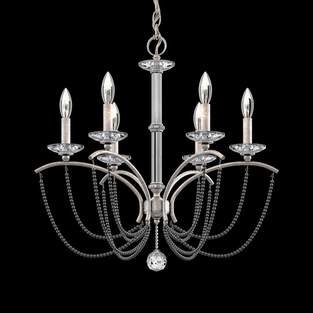 Primrose Crystal Candlestick Chandelier 23"