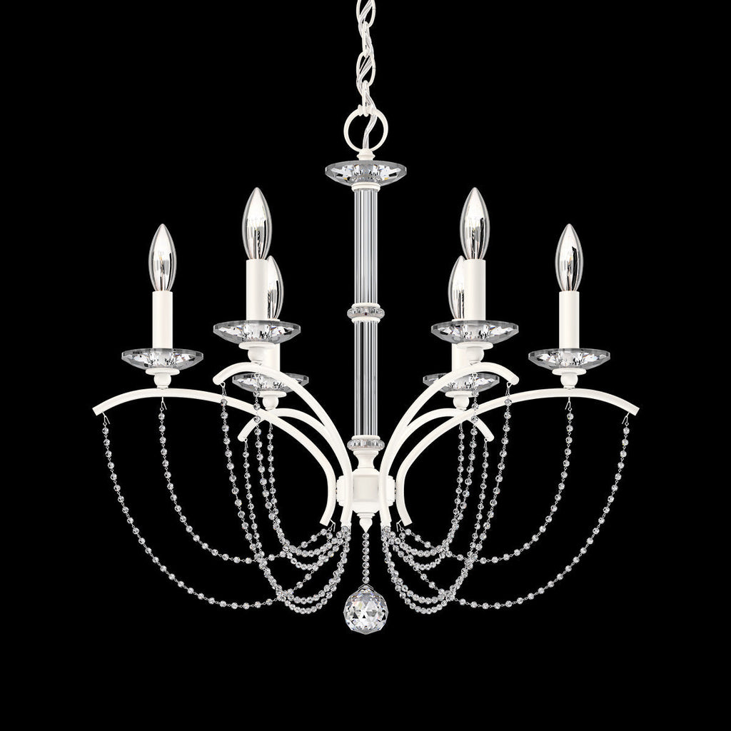 Primrose Crystal Candlestick Chandelier 23"