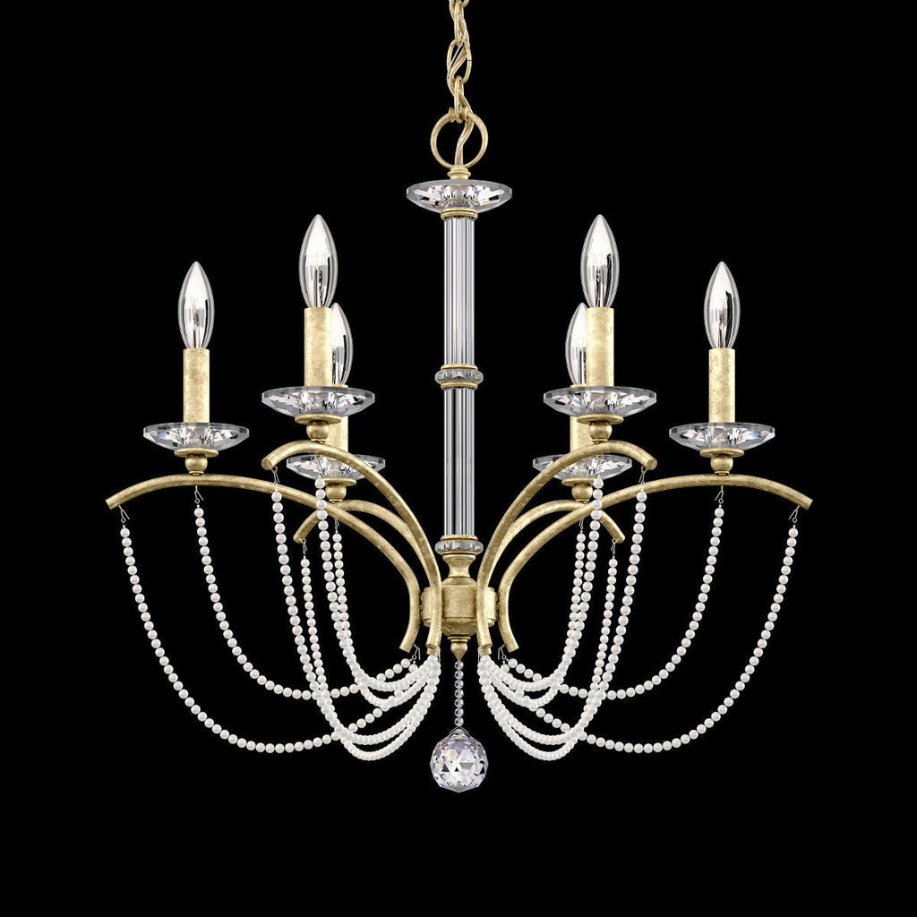 Primrose Crystal Candlestick Chandelier 23"