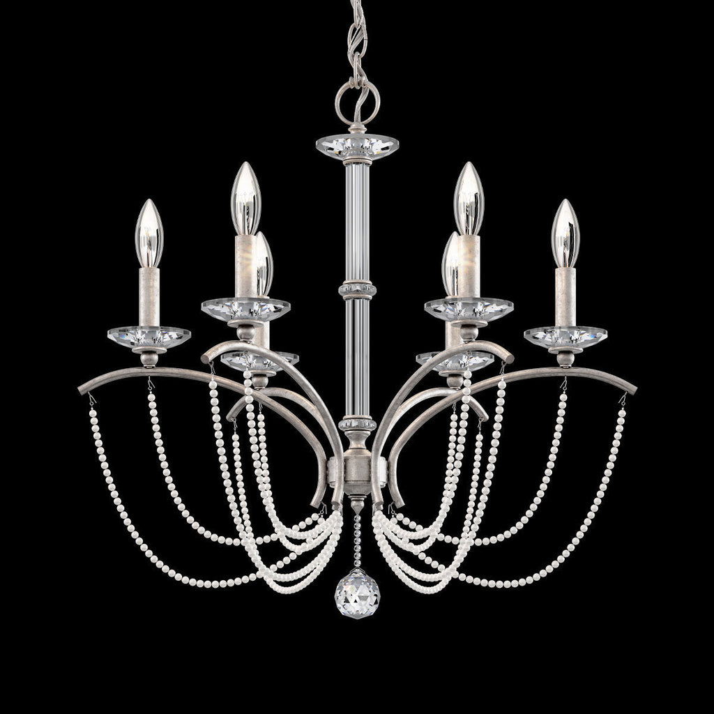 Primrose Crystal Candlestick Chandelier 23"
