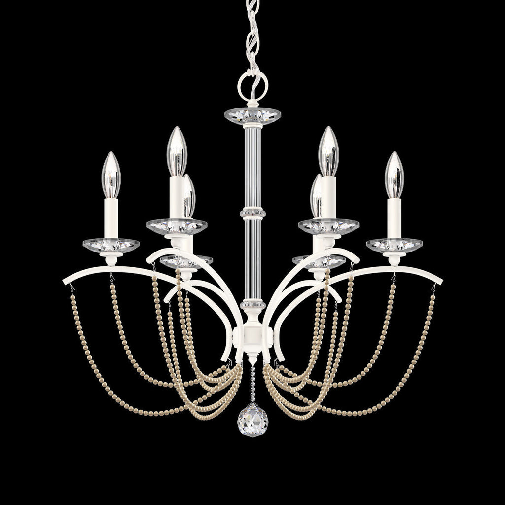 Primrose Crystal Candlestick Chandelier 23"