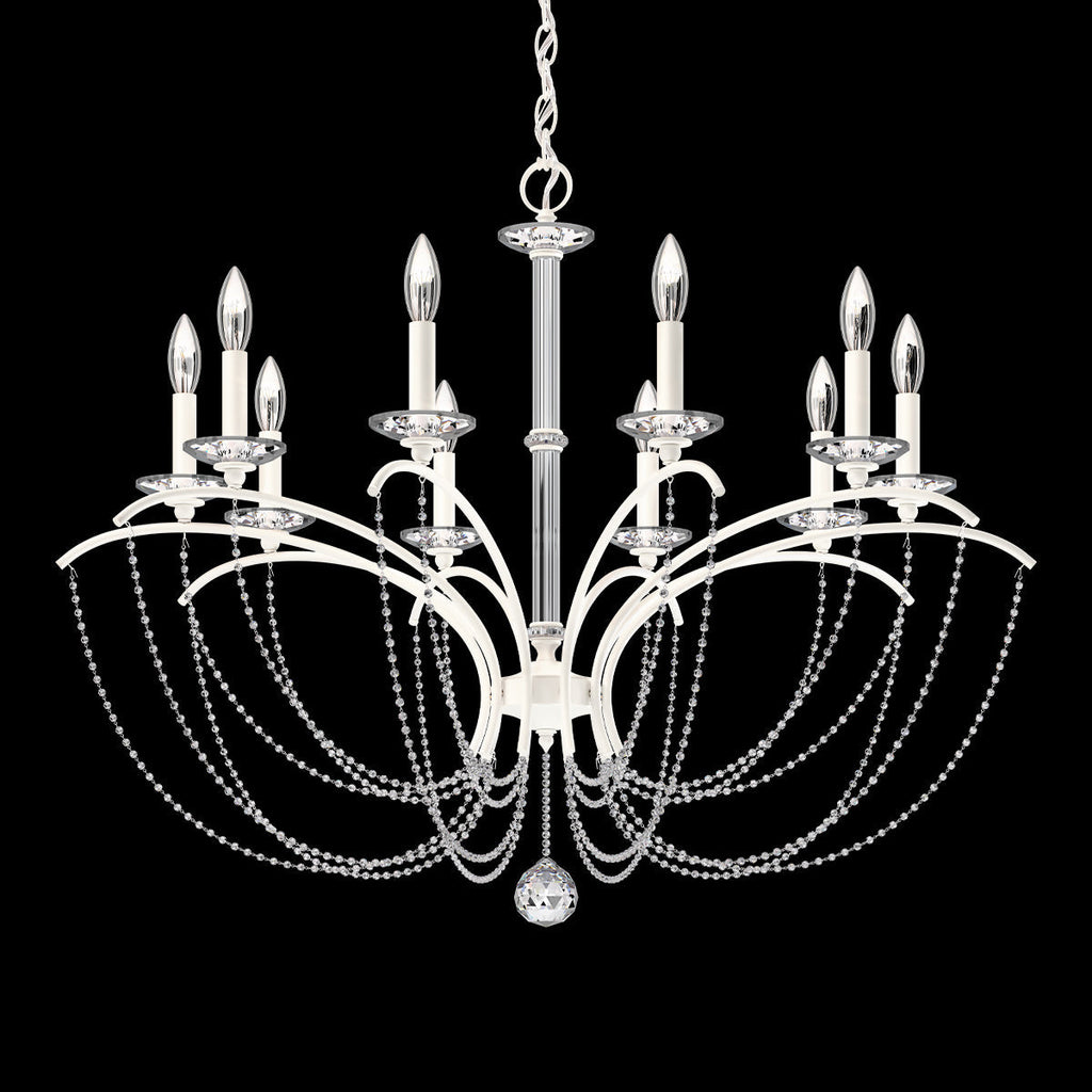 Primrose Crystal Candlestick Chandelier 36"