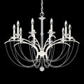 Primrose Crystal Candlestick Chandelier 36"