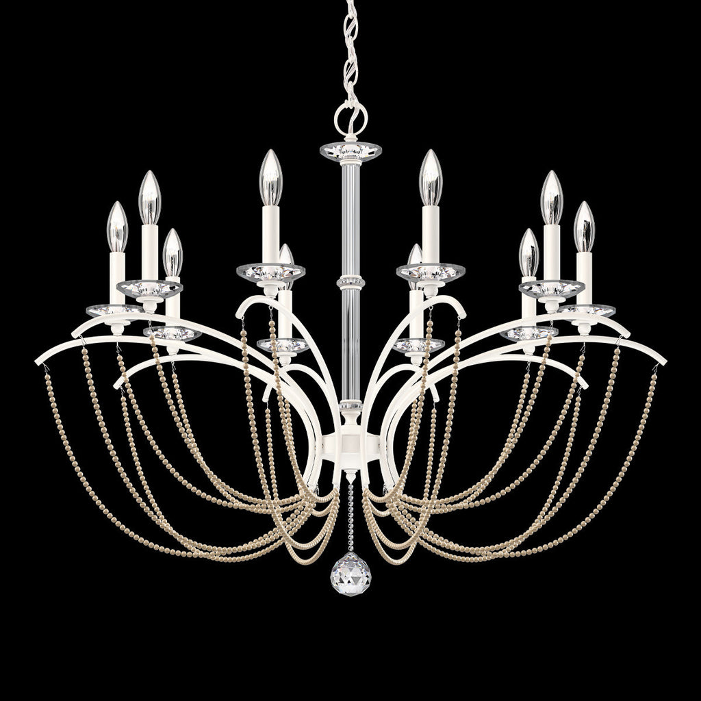 Primrose Crystal Candlestick Chandelier 36"