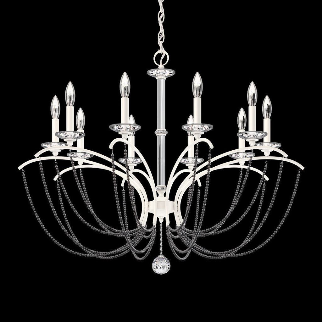 Primrose Crystal Candlestick Chandelier 36"