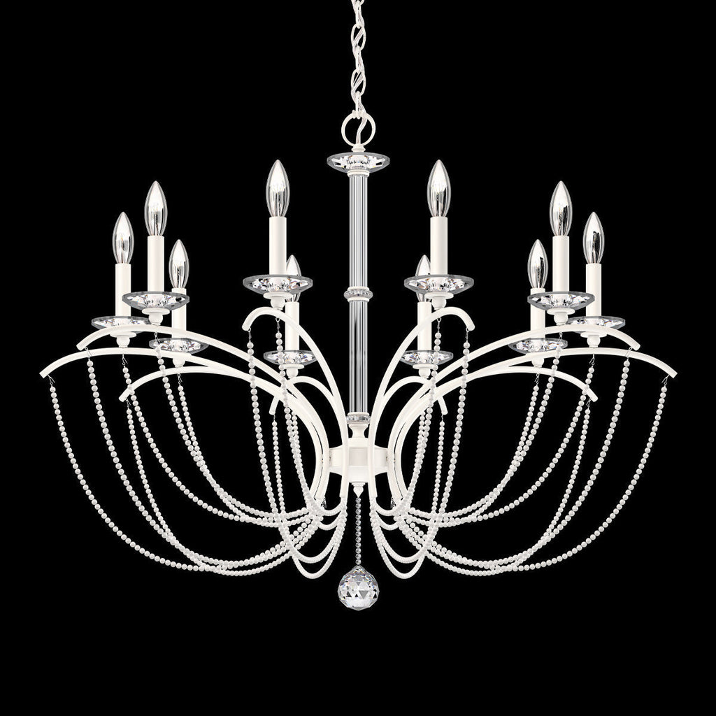 Primrose Crystal Candlestick Chandelier 36"