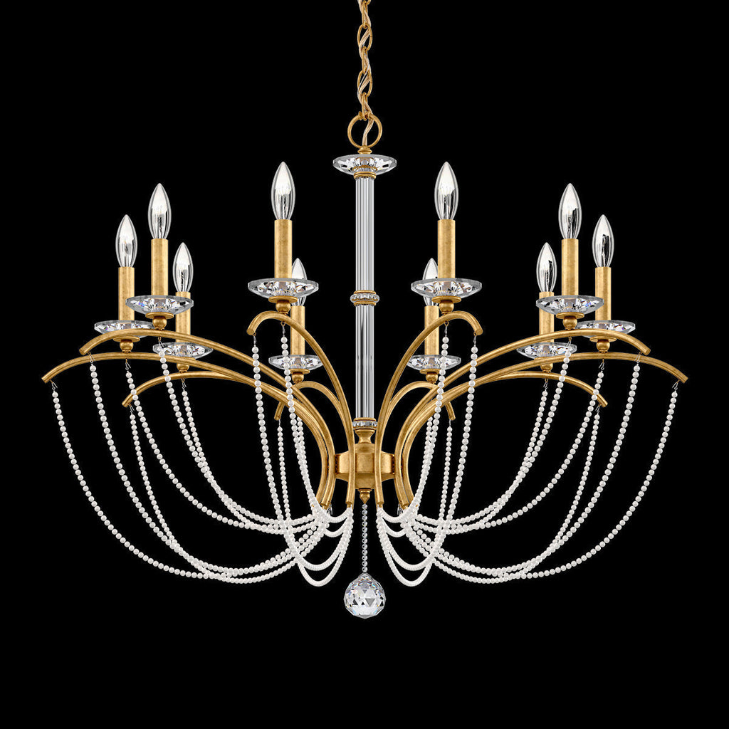Primrose Crystal Candlestick Chandelier 36"