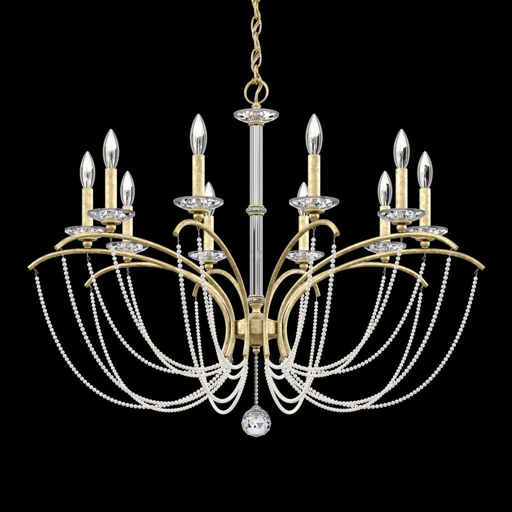 Primrose Crystal Candlestick Chandelier 36"
