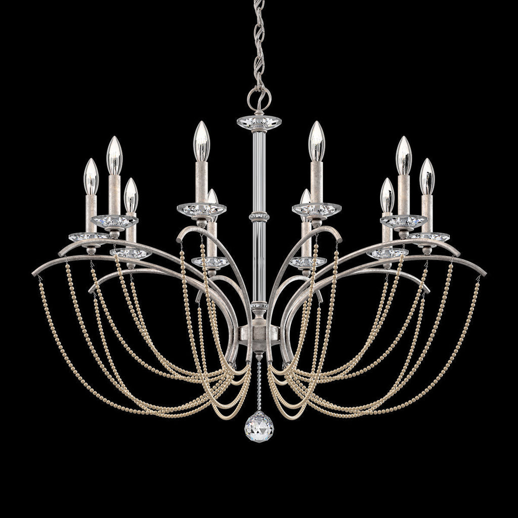 Primrose Crystal Candlestick Chandelier 36"