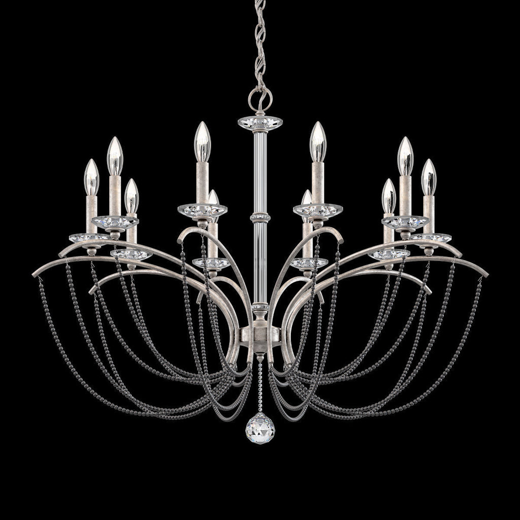 Primrose Crystal Candlestick Chandelier 36"