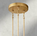 Sirene Smoke Glass Round Chandelier 41