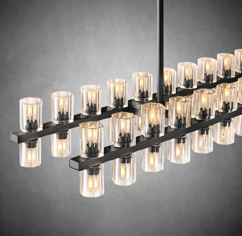 Auraline Rectangular Chandelier