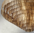 Sirene Smoke Glass Round Chandelier 41