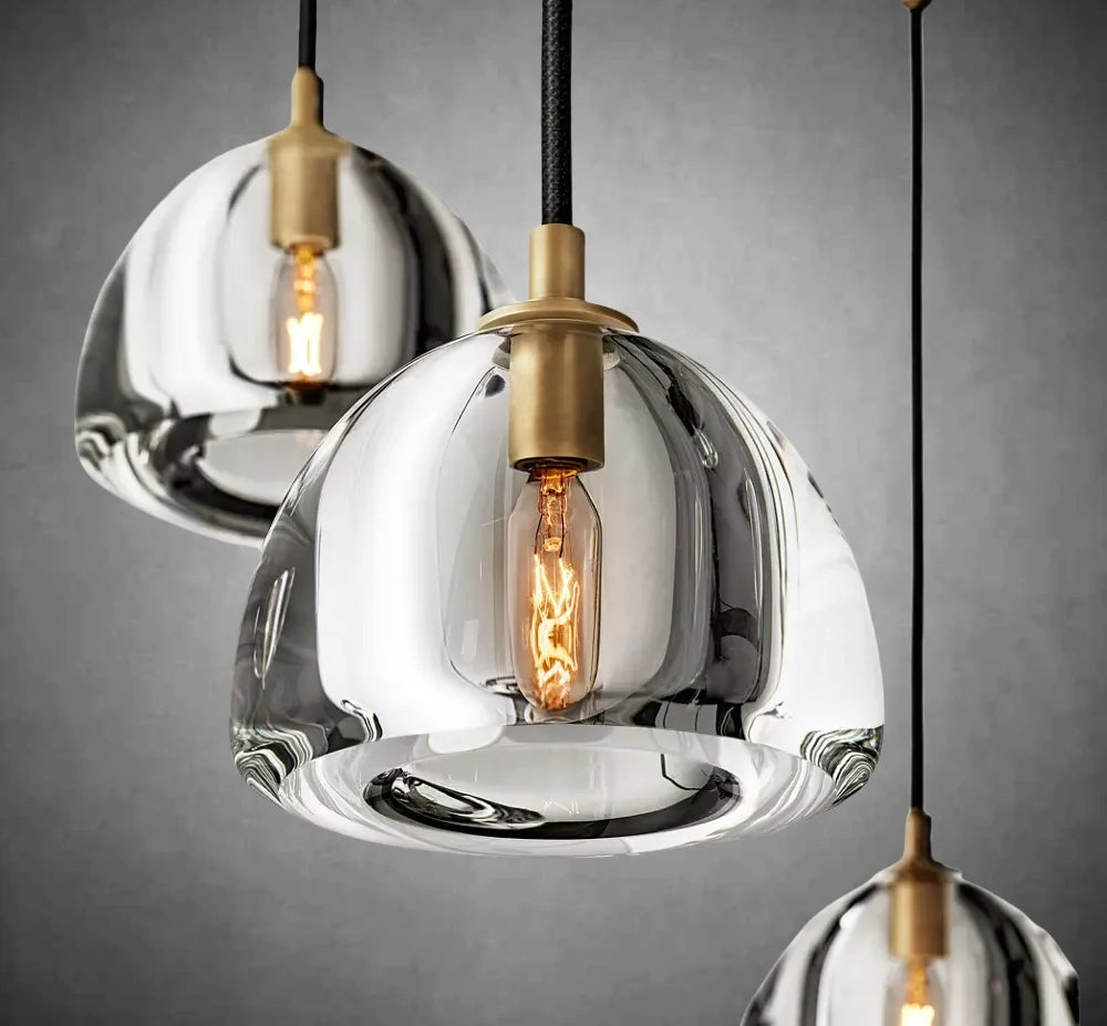 Haloid Round Chandelier