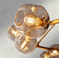 Bubble Clear Glass Round Chandelier-Chandelier-Jecanoli