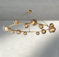 Bubble Clear Glass Round Chandelier-Chandelier-Jecanoli