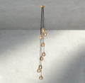Bubble Clear Glass Cascade Pendant-Chandelier-Jecanoli