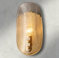 Shell Smoke Glass Sconce-Wall Sconce-Jecanoli