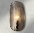 Shell Smoke Glass Sconce-Wall Sconce-Jecanoli