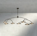Lily Clear Glass Round Chandelier-Chandelier-Jecanoli