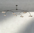 Lily Clear Glass Round Chandelier-Chandelier-Jecanoli