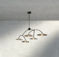 Lily Clear Glass Linear Chandelier-Chandelier-Jecanoli
