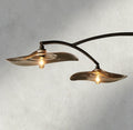Lily Clear Glass Linear Chandelier-Chandelier-Jecanoli
