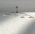 Lily Clear Glass Linear Chandelier-Chandelier-Jecanoli