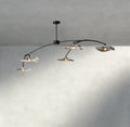 Lily Clear Glass Linear Chandelier-Chandelier-Jecanoli