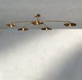 Lily Smoke Glass Flushmount-Flushmounts-Jecanoli