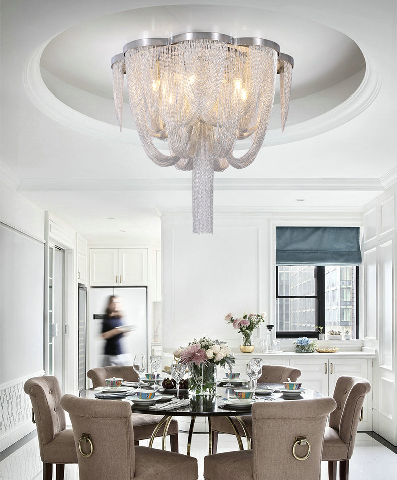 Tassel Long-Tail chandelier-Chandelier-Jecanoli