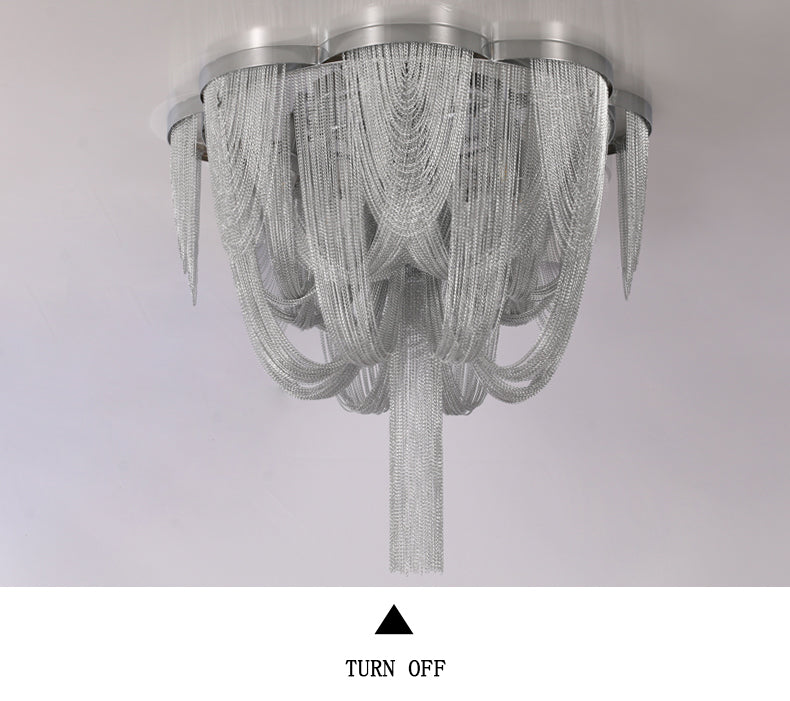 Tassel Long-Tail chandelier-Chandelier-Jecanoli