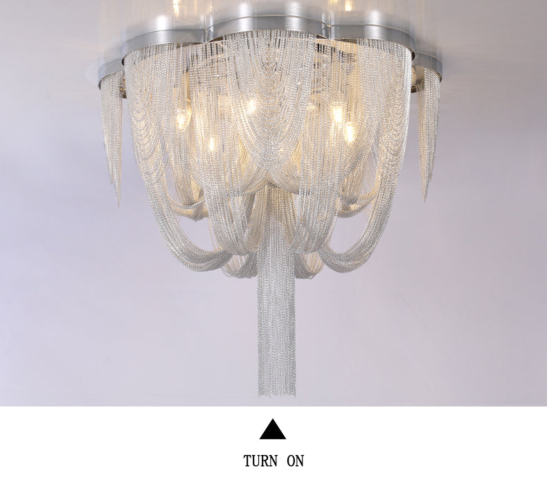 Tassel Long-Tail chandelier-Chandelier-Jecanoli