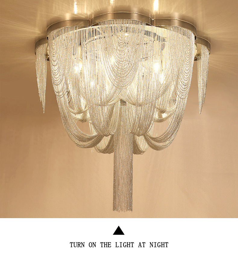 Tassel Long-Tail chandelier-Chandelier-Jecanoli