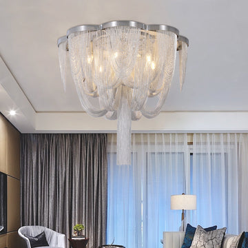 Tassel Long-Tail chandelier-Chandelier-Jecanoli