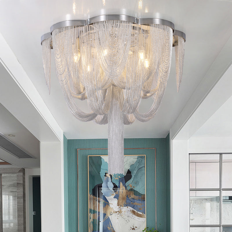Tassel Long-Tail chandelier-Chandelier-Jecanoli