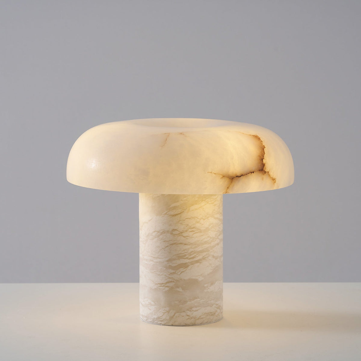 Mushroom Type Alabaster Table Lamp - Vakkerlight