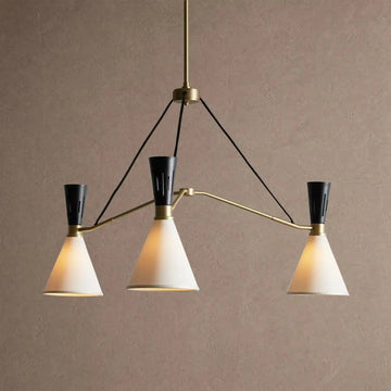 Ramsey 3/5 Lights Round Chandelier - 3-LightBlushlighting