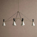 Ramsey 6-Light Linear Chandelier - Jecanoli